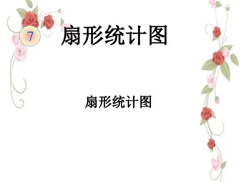 人教版数学六年级上册7扇形统计图课件(20张PPT)