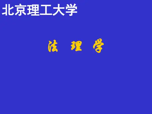 法理学授课课件 第十章 法律行为