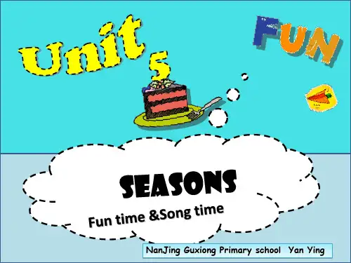 (译林版)四年级英语下册课件 Unit5 Seasons(2)