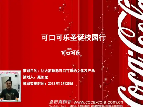 可口可乐营销策划PPT