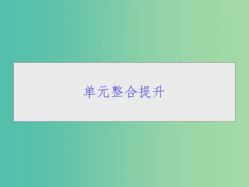 高考生物一轮总复习 第五单元 遗传的基本规律单元整合提升课件