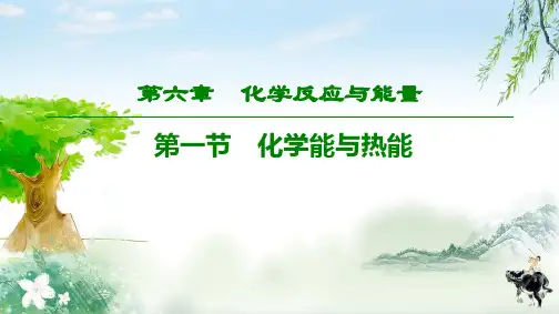 高三化学人教版复习课件第6章  第1节 化学能与热能