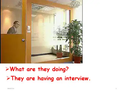 高中英语 人教必修5 Unit4 Using Language (共19张PPT)