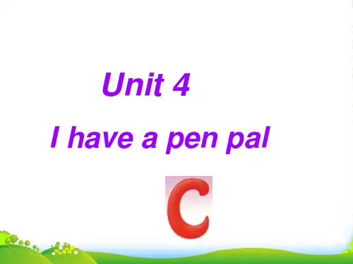PEP六年级英语上册unit4-c-课件