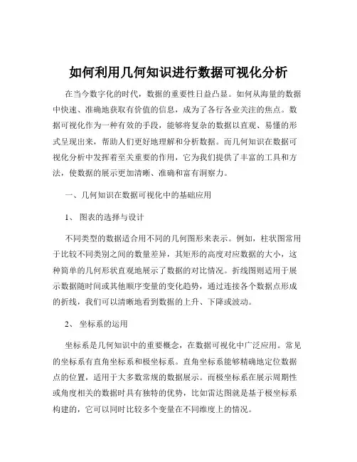如何利用几何知识进行数据可视化分析