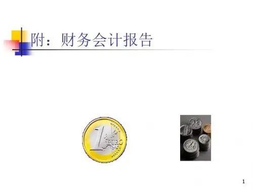 附财务会计报表(PPT 52张)