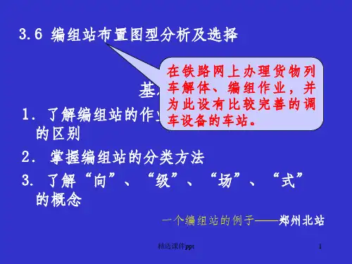 《编组站布置图型》PPT课件