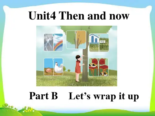 小学-六年级下册-Unit4_Then_and_now_PB_Let's_wrap_it_up课件