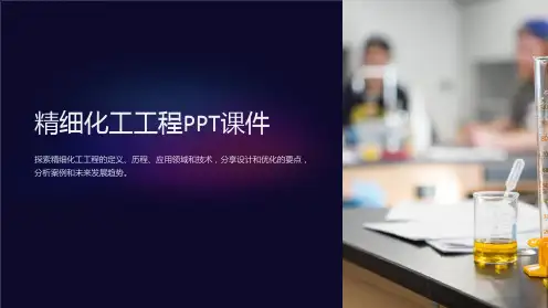 《精细化工工程》课件