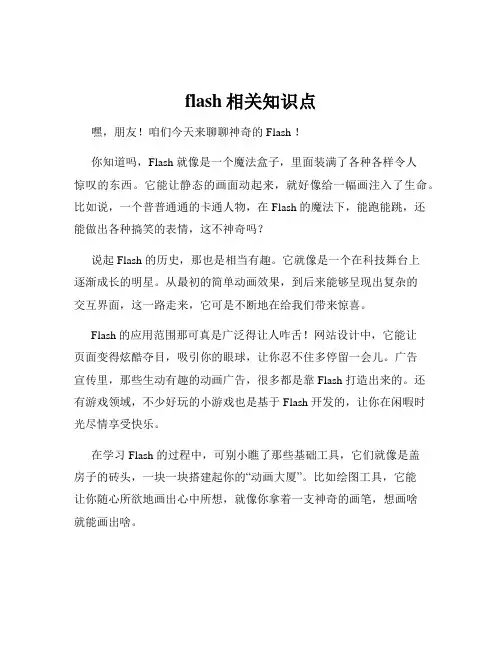 flash相关知识点