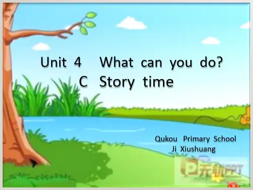 英语人教版五年级上册《Story time》课件