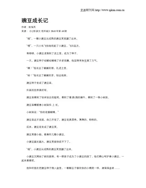 豌豆成长记