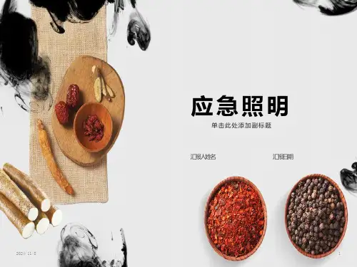 消防应急照明与疏散指示标志