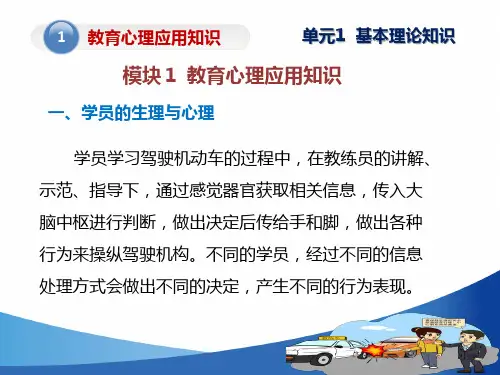 机动车驾驶教练员 课件