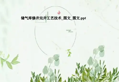 储气库修井完井工艺技术_图文_图文