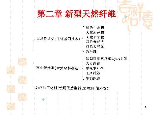 纺织新材料二(第三、四章)