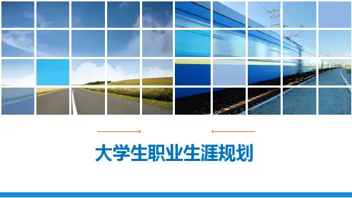 职业生涯规划课件(精心整理,直接可用)
