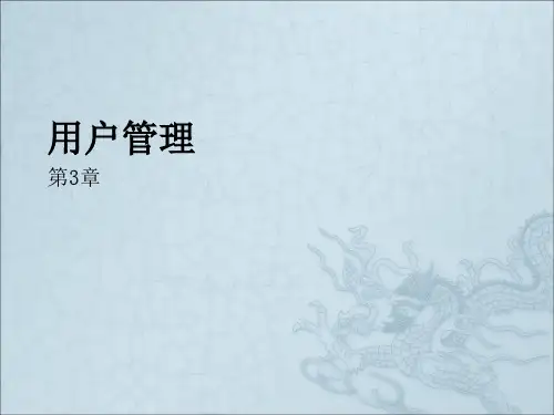 《Windows用户管理》PPT课件