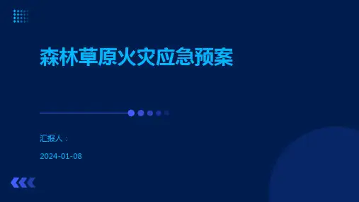森林草原火灾应急预案