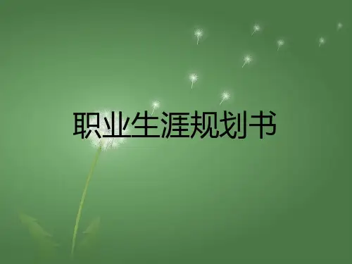 飞行器动力工程--职业生涯规划