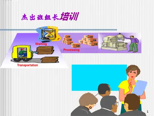 杰出班组长培训 经典
