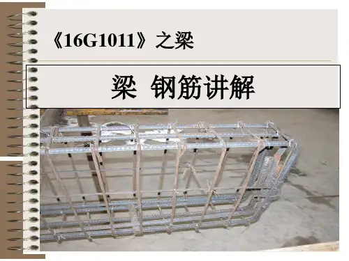 《 G 》图集梁配筋讲解培训讲义 附图 
