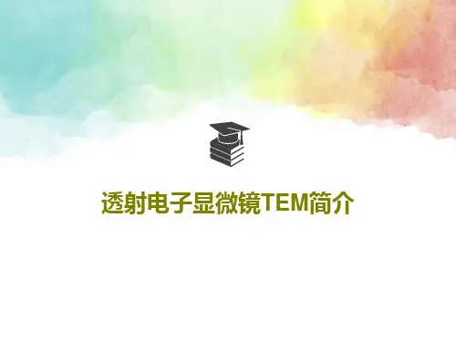透射电子显微镜TEM简介20页PPT