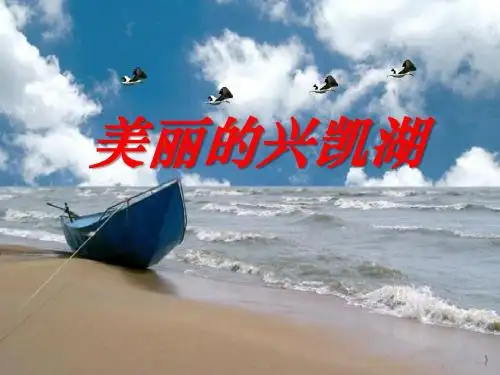 美丽的兴凯湖 教学PPT课件