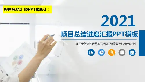 项目成果汇报ppt