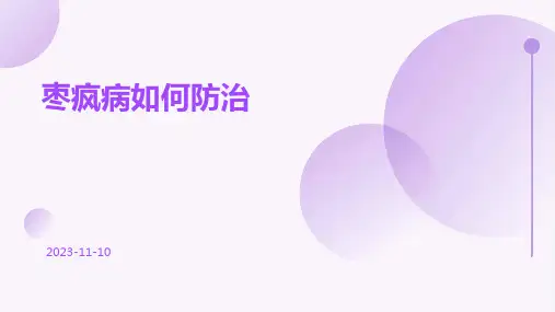 枣疯病如何防治