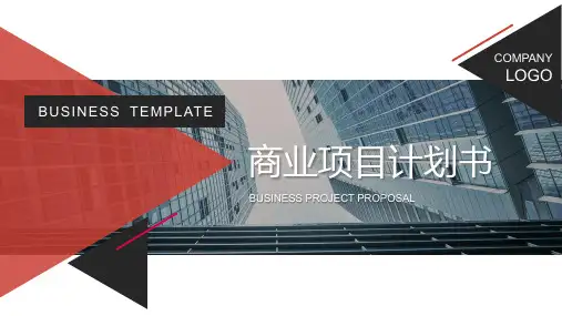 药店商业计划书PPT