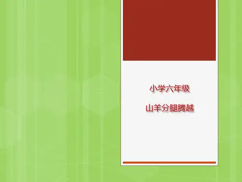 人教版五年级体育下册《操类运动  5.支撑跳跃  5.发展支撑跳跃能力的练习与发展体能》公开课课件_0