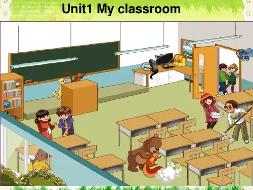 小学英语人教版(PEP)四年级上册Unit1 My Classroom lesson4课件.ppt