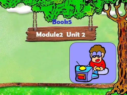 英语三年级上外研版(一起)Moudle2 Unit2 I'm watching TV.课件