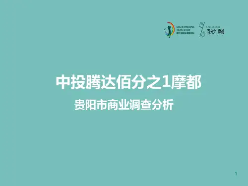 贵阳商业调查报告ppt课件