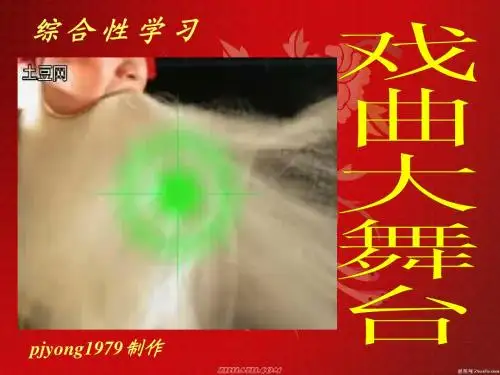 综合性学习——戏曲大舞台