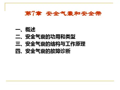 7安全气囊和安全带