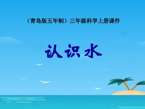 《认识水》PPT课件[优秀课件资料]