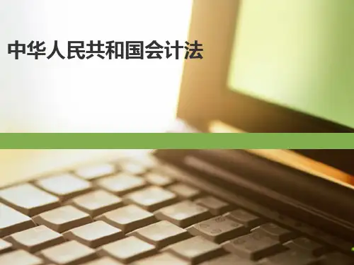 新会计法解读PPT课件