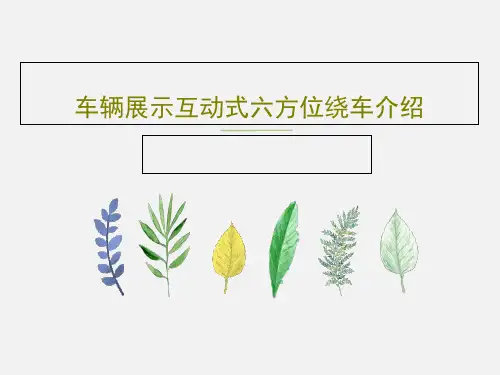 车辆展示互动式六方位绕车介绍70页PPT