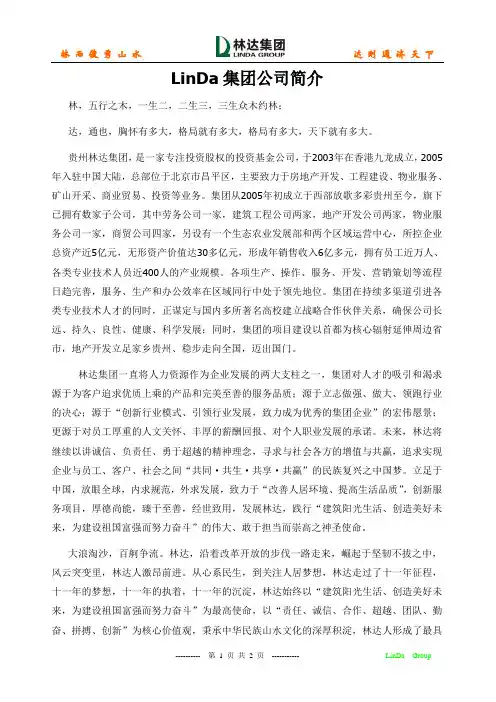 集团公司简介