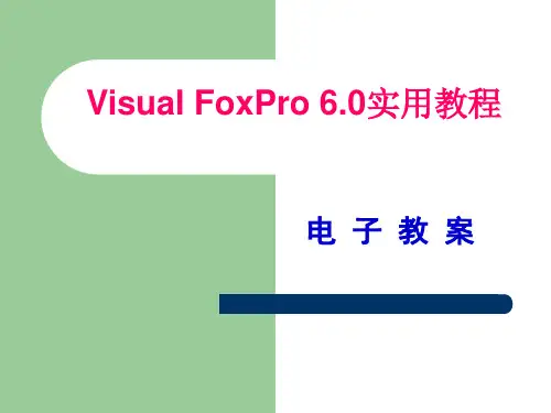 vfp6.0课件.