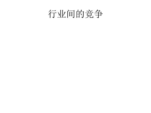 行业内竞争对手