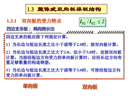 双向板(有图)完整版.ppt