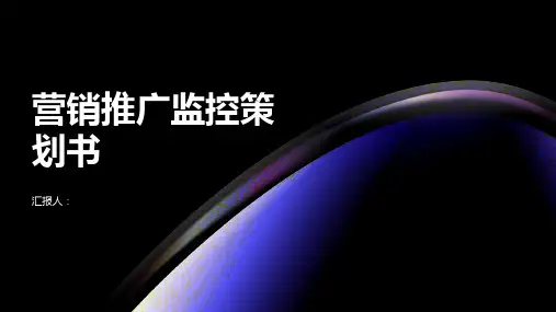 营销推广监控策划书