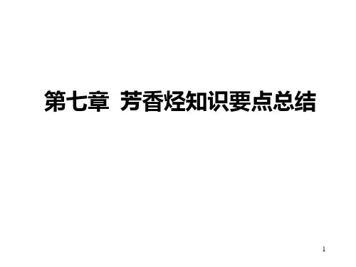 芳香烃总结
