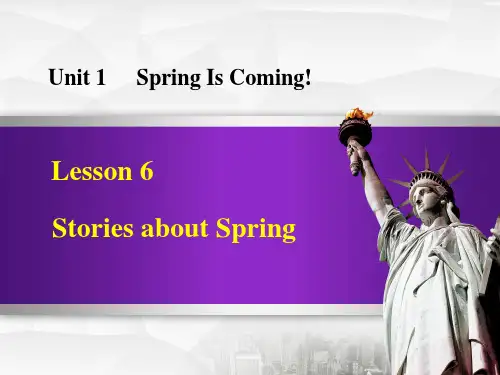 冀教版八年级英语下册：Lesson 6 课件