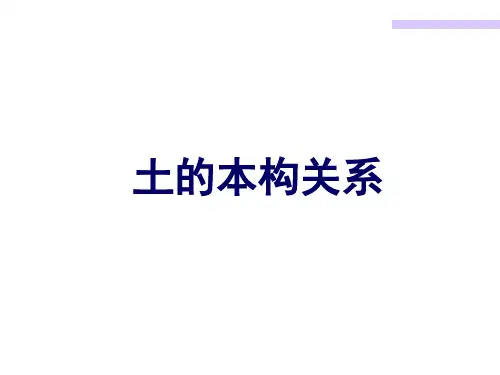 土的本构模型ppt课件