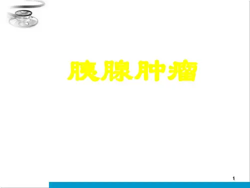 胰腺肿瘤PPT课件