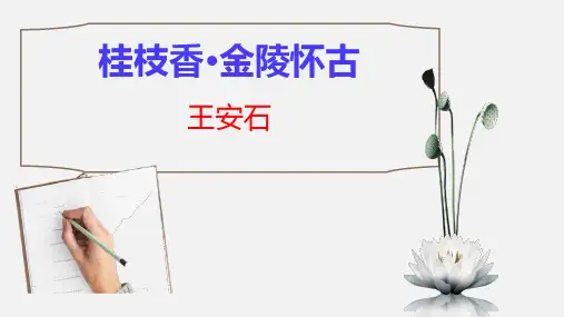【公开课经典课件】《桂枝香-金陵怀古》王安石全文
